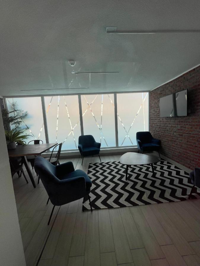 Apartamento En Santiago Centro Cerca De Movistar Arena, Caupolican Eksteriør bilde