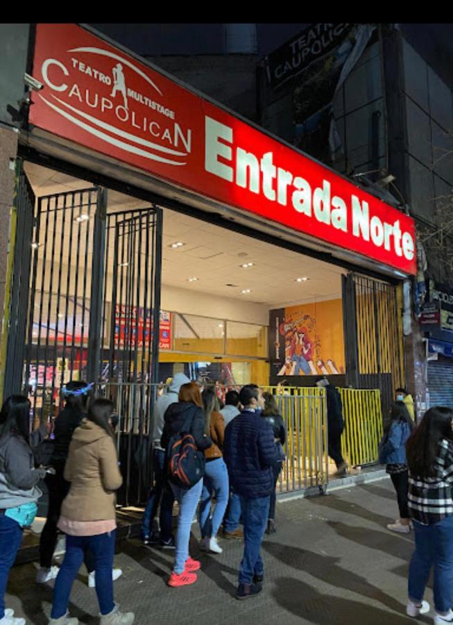 Apartamento En Santiago Centro Cerca De Movistar Arena, Caupolican Eksteriør bilde