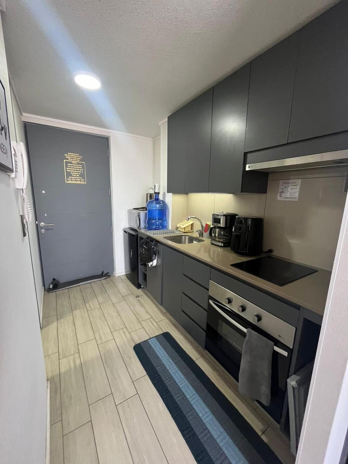 Apartamento En Santiago Centro Cerca De Movistar Arena, Caupolican Eksteriør bilde
