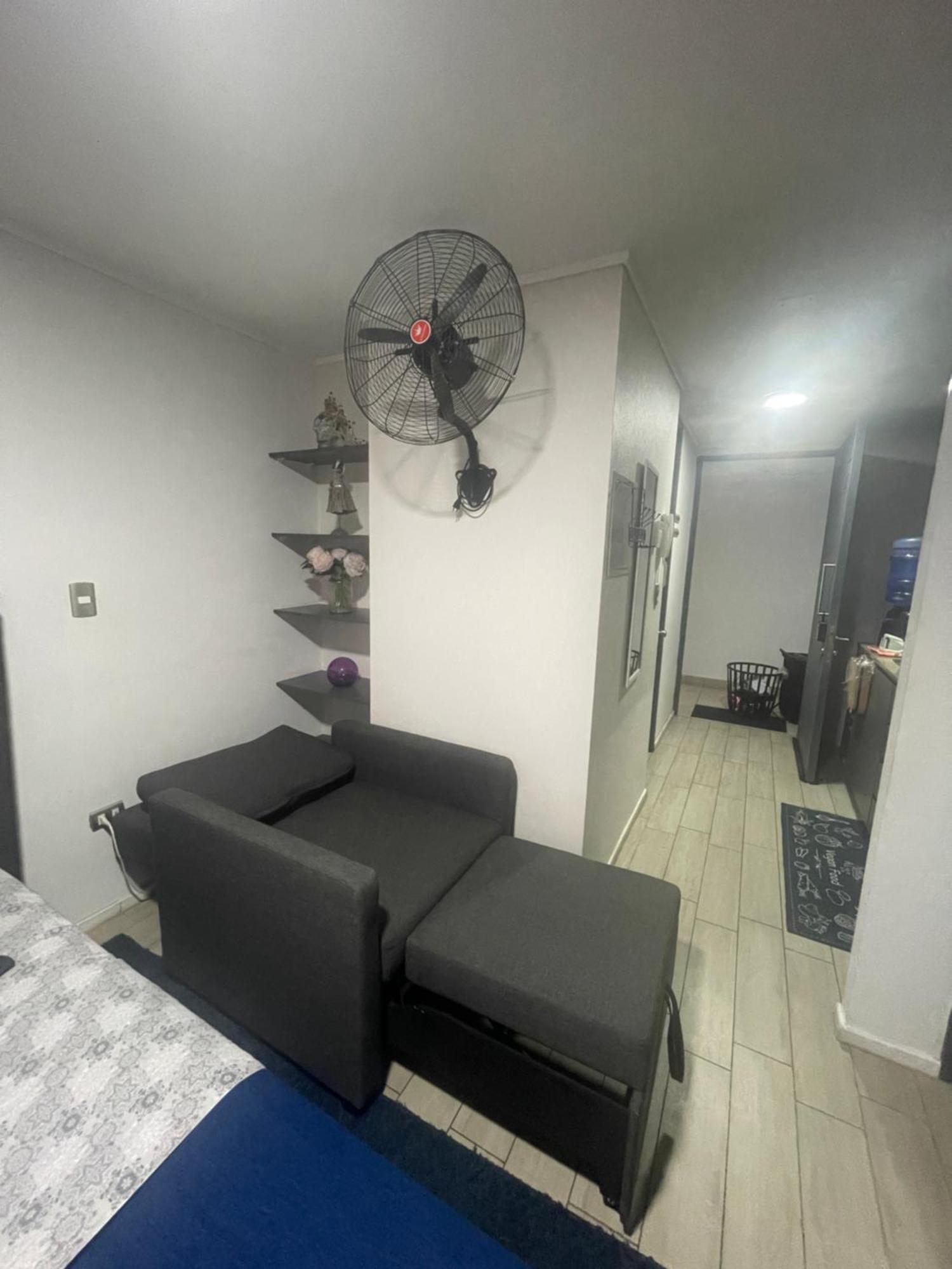 Apartamento En Santiago Centro Cerca De Movistar Arena, Caupolican Eksteriør bilde